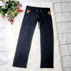 Six Fitness Team Black Training Pants